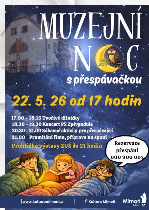 noční výstava v muzeu